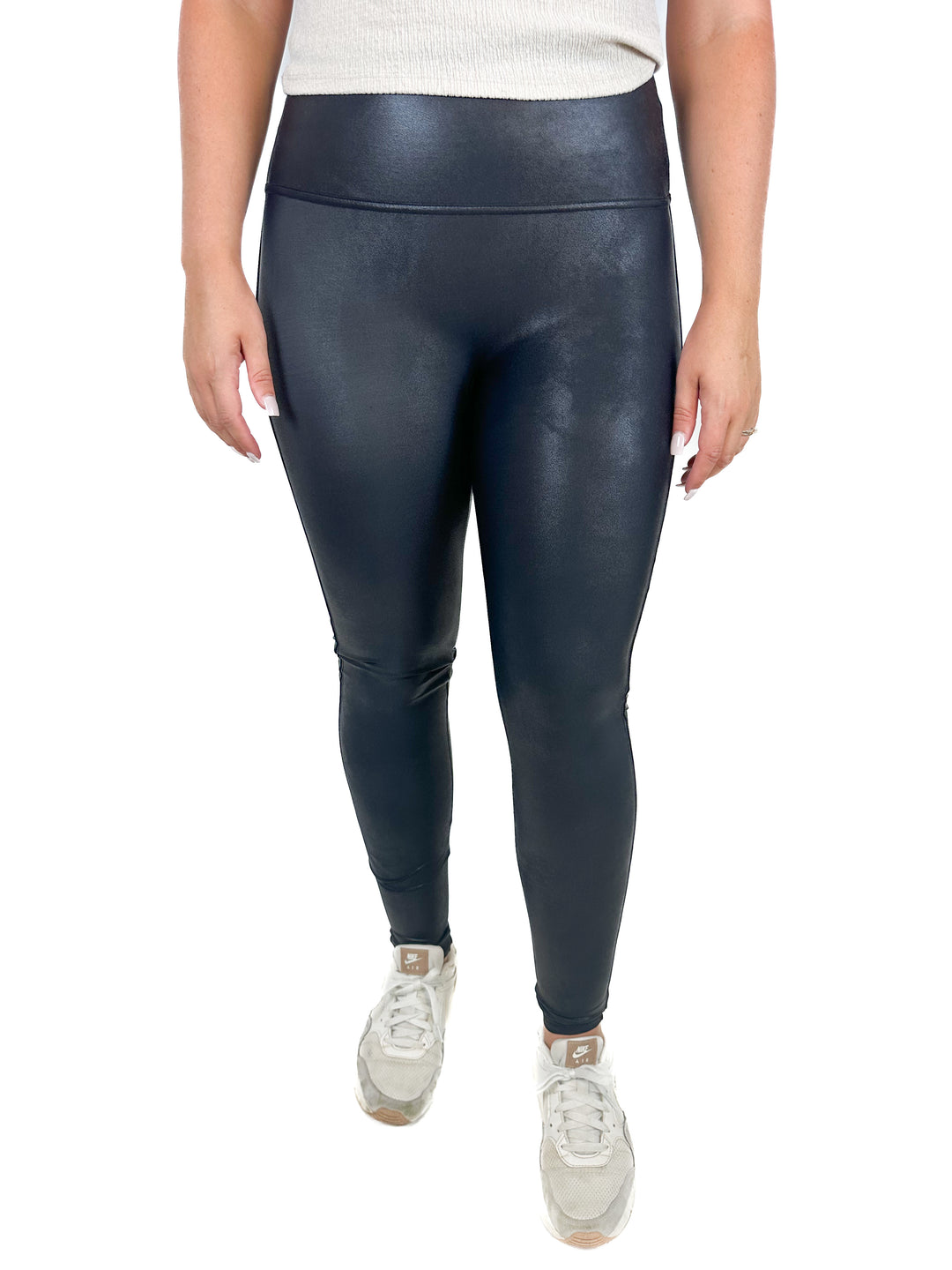 Spanx Faux Leather Legging (L)