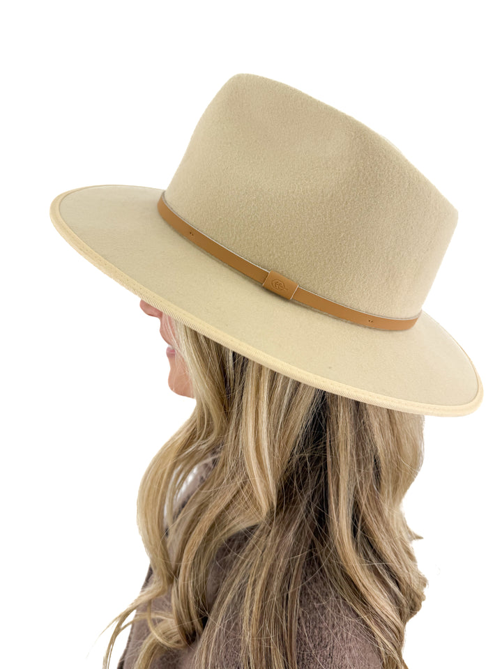 AUCTION will & bear beige wool rancher hat (s)- ends 11/11 at 8pm CT
