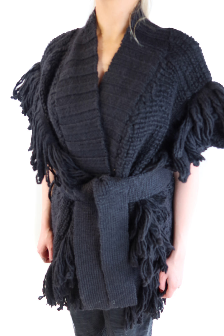 Zara SRPLS Chunky Cardigan (S/M; retail $225)