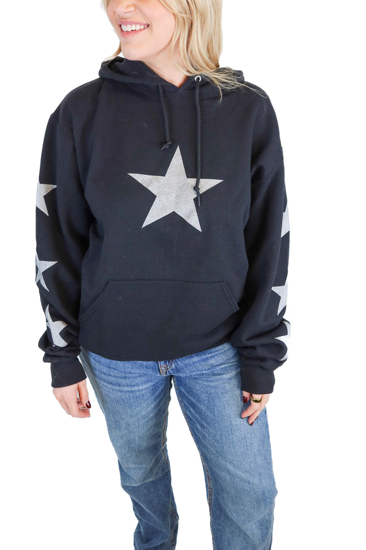 myrrhe black star sweatshirt NWT (s; retail $185)