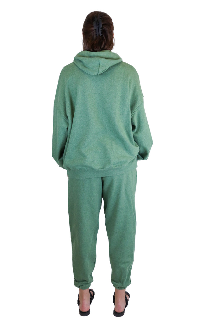 gymshark green sweat set (M/L)
