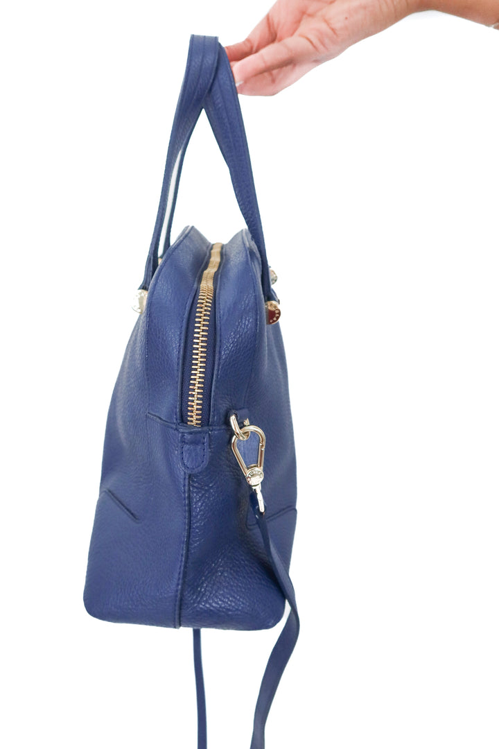 Furla Tess Satchel in Pebbled Leather