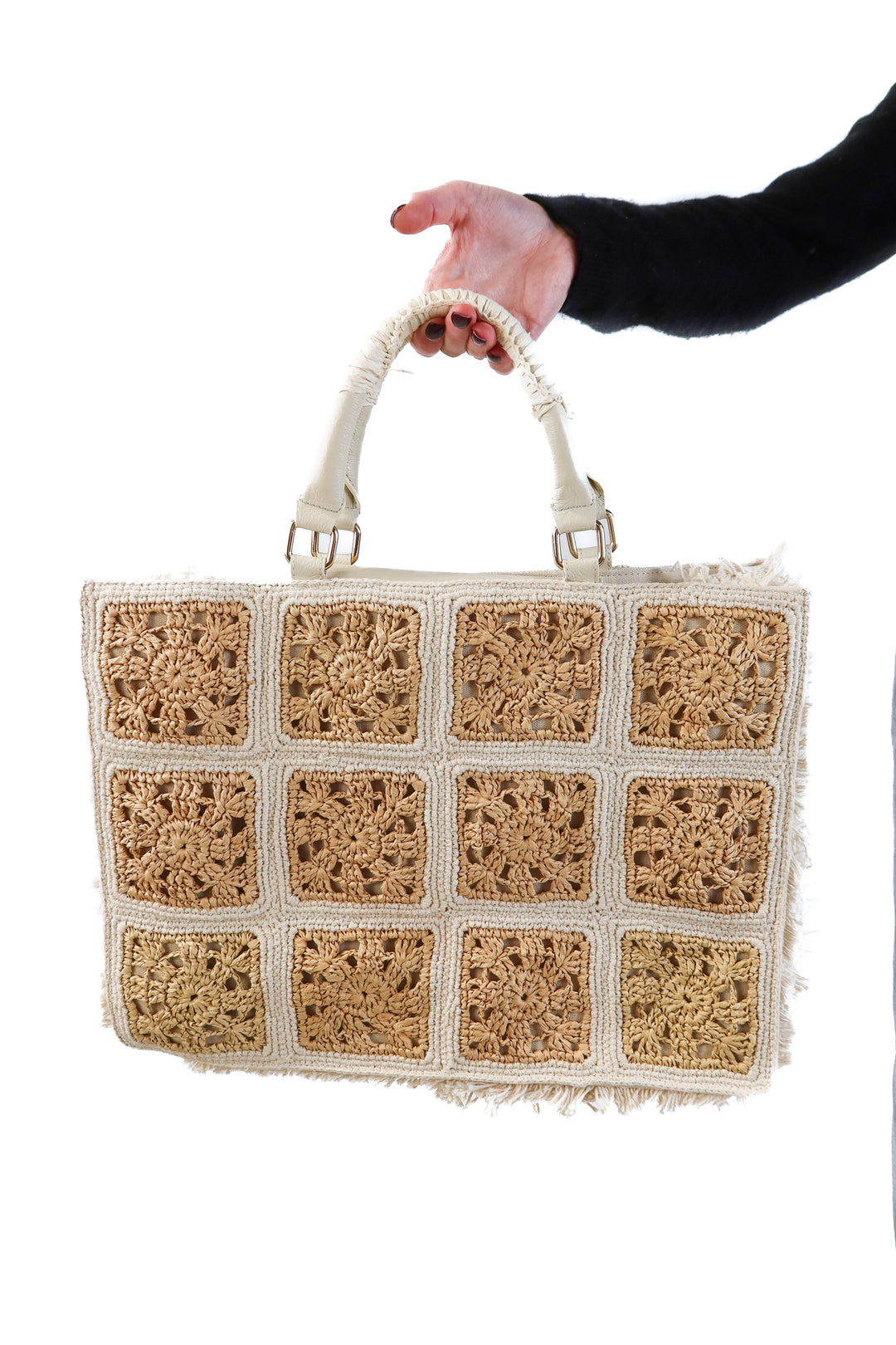 Dolce vita pearl/straw bag (retails for $278)