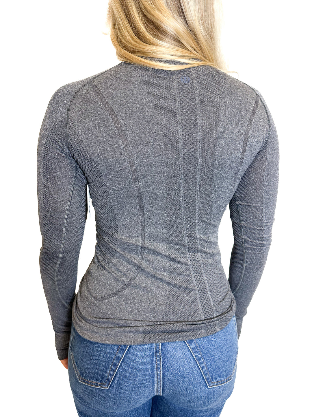 Lululemon Grey Swifty Top (S)