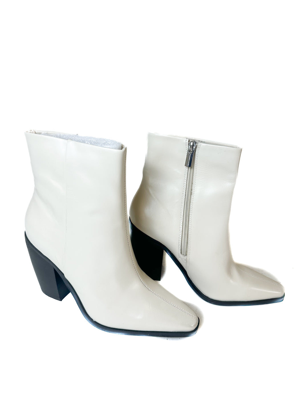 Vince Camuto Cream Ankle Boots NWOT (7-7.5; retail $99)