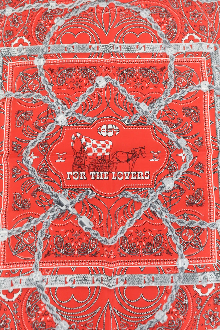 Louis Vuitton Rope Silk Bandana (45cm)