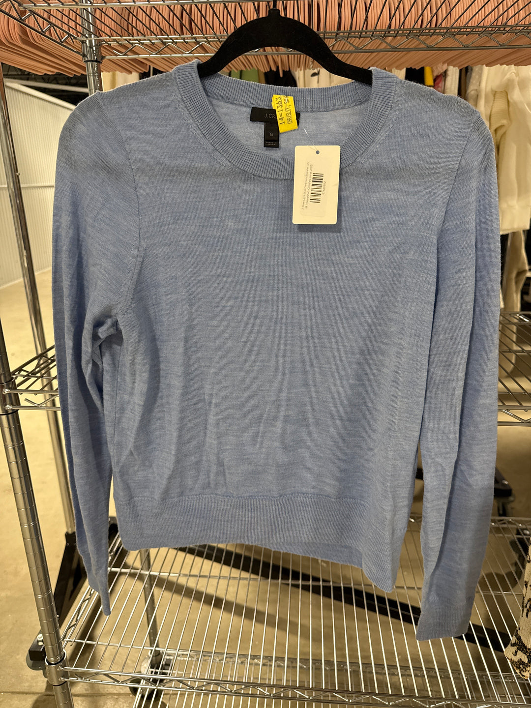 SOLD: J. Crew Light Blue Crewneck Sweater (M)