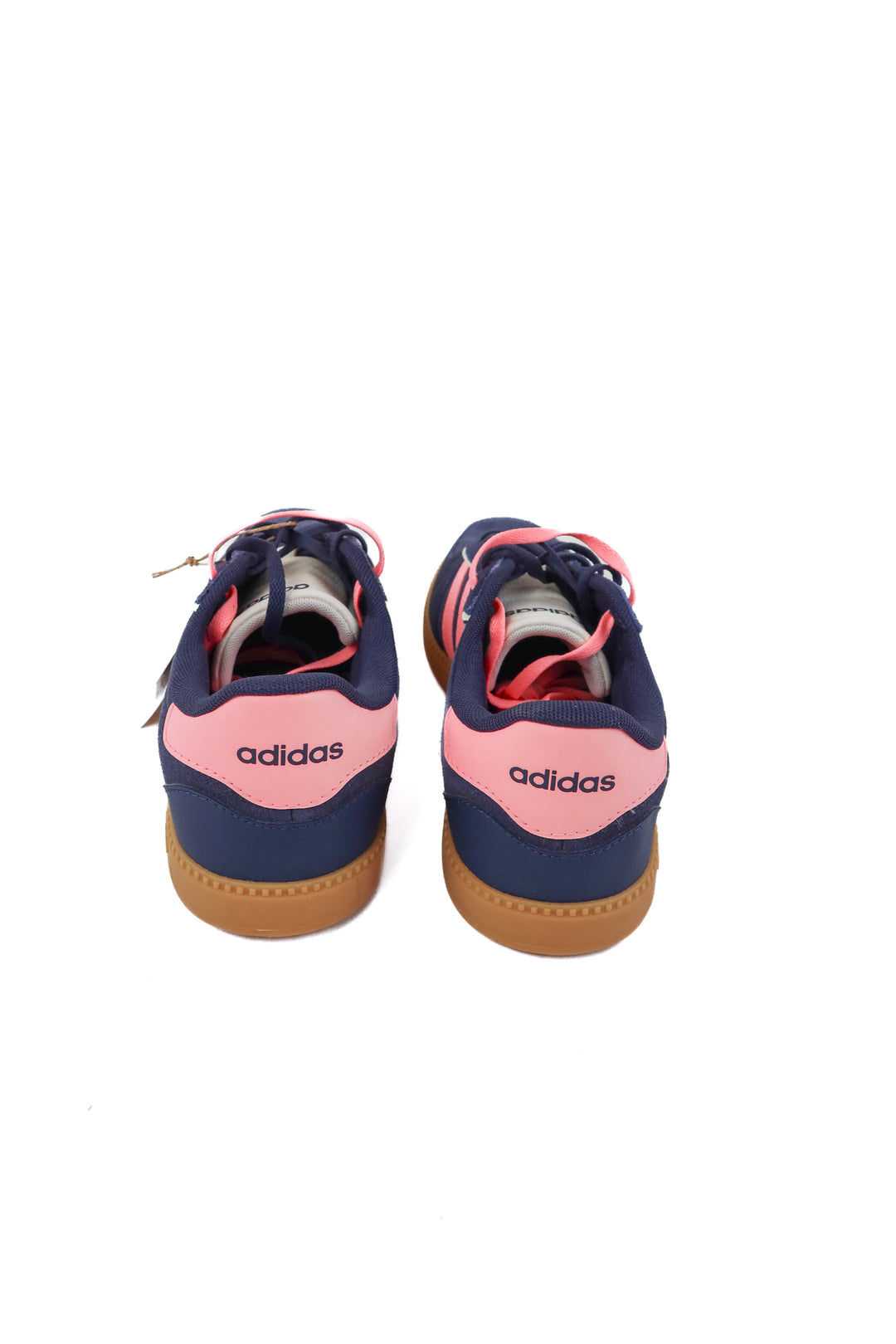 adidas navy/pink sneakers NWOT (9; retail $64.99)