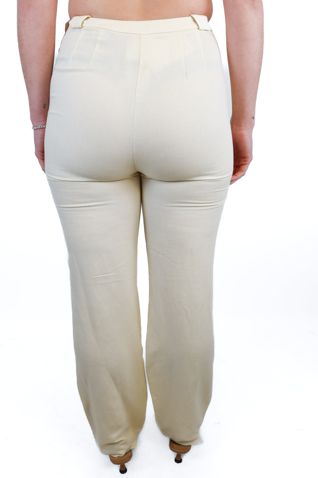 Doen Beige Linen Trousers NWT (2; retail $298)