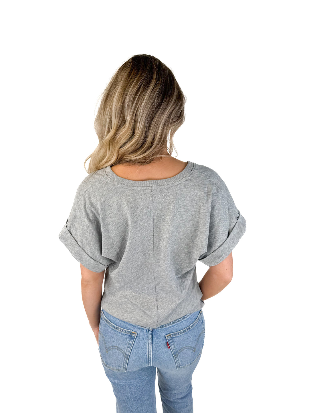 SOLD Nation Grey Heathered T-Shirt (S; retail $90)