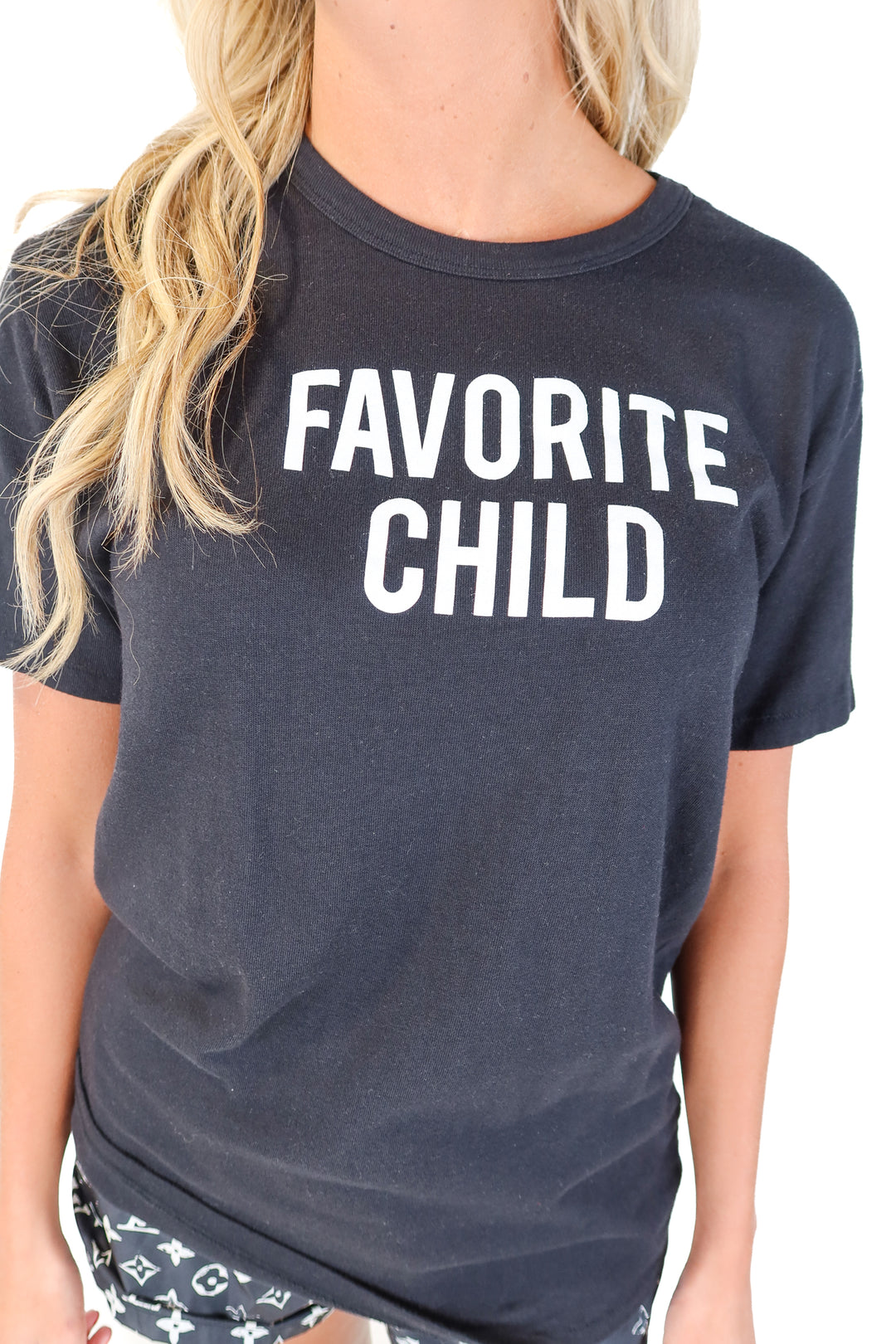 Blaine Bowen Black "FAVORITE CHILD" Tee (M)