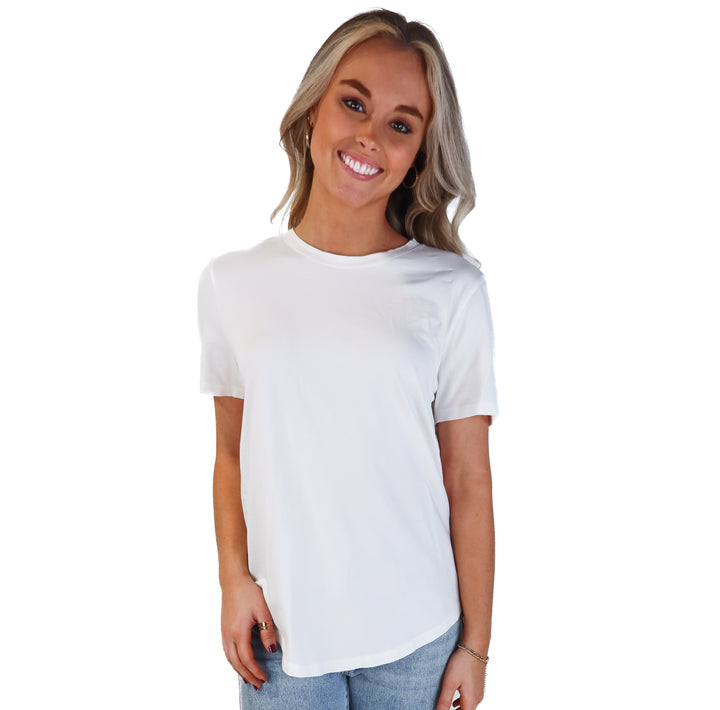Lululemon white short sleeve tee (s* retail $68)