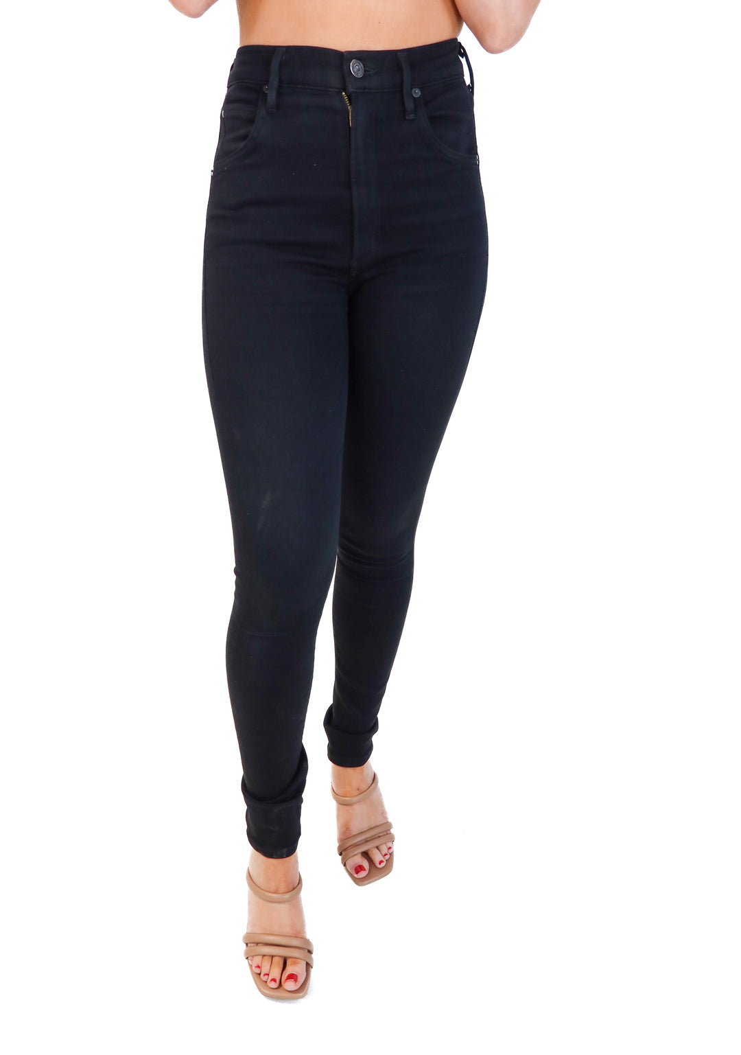Citizens of humanity black skinny jeans (26; retail $258)