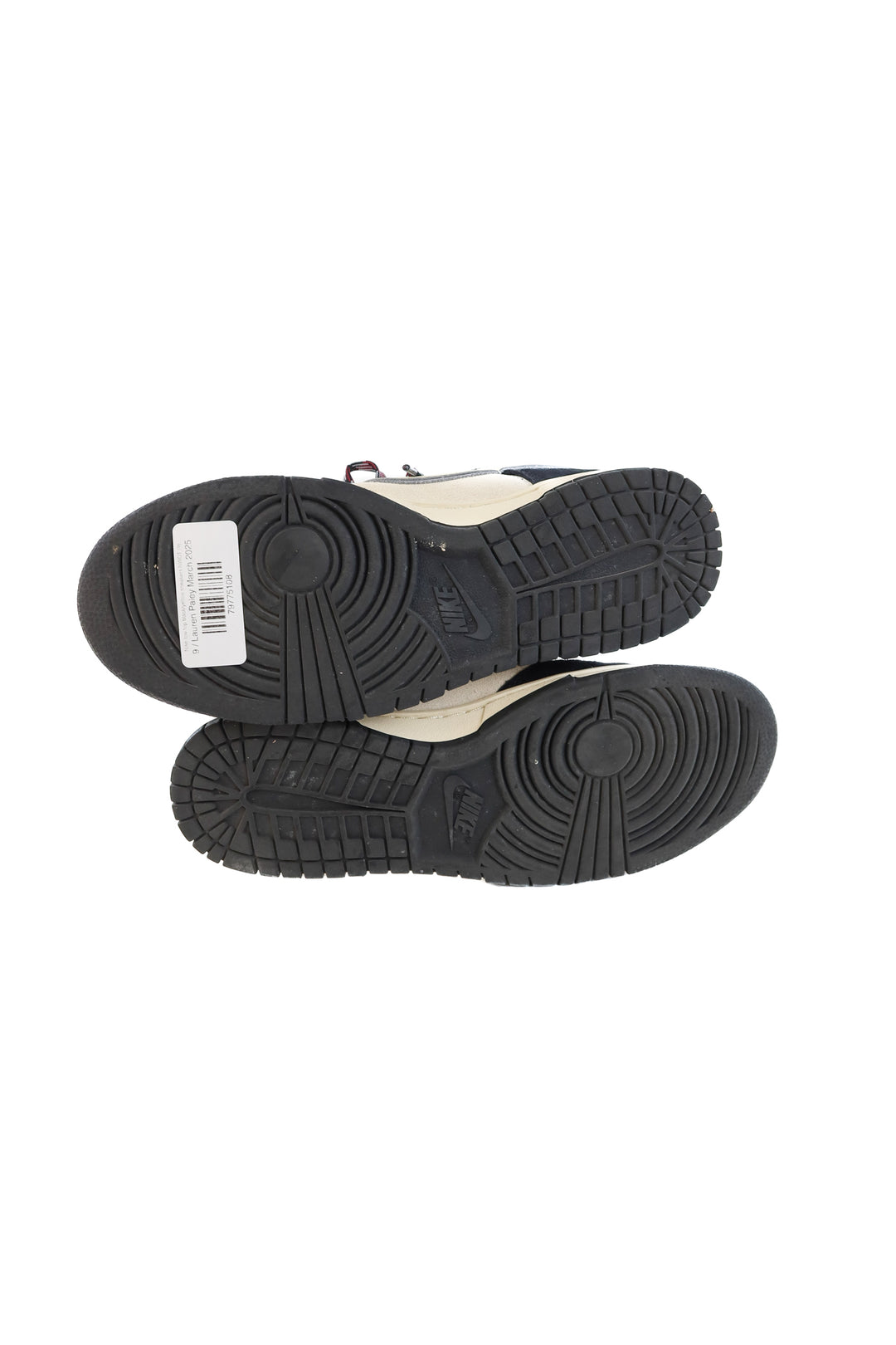 Nike dunk low black/yellow sneakers NWOT (9; retail $179)