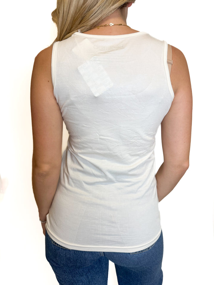 Bestaroo Cream Tank NWT (S)