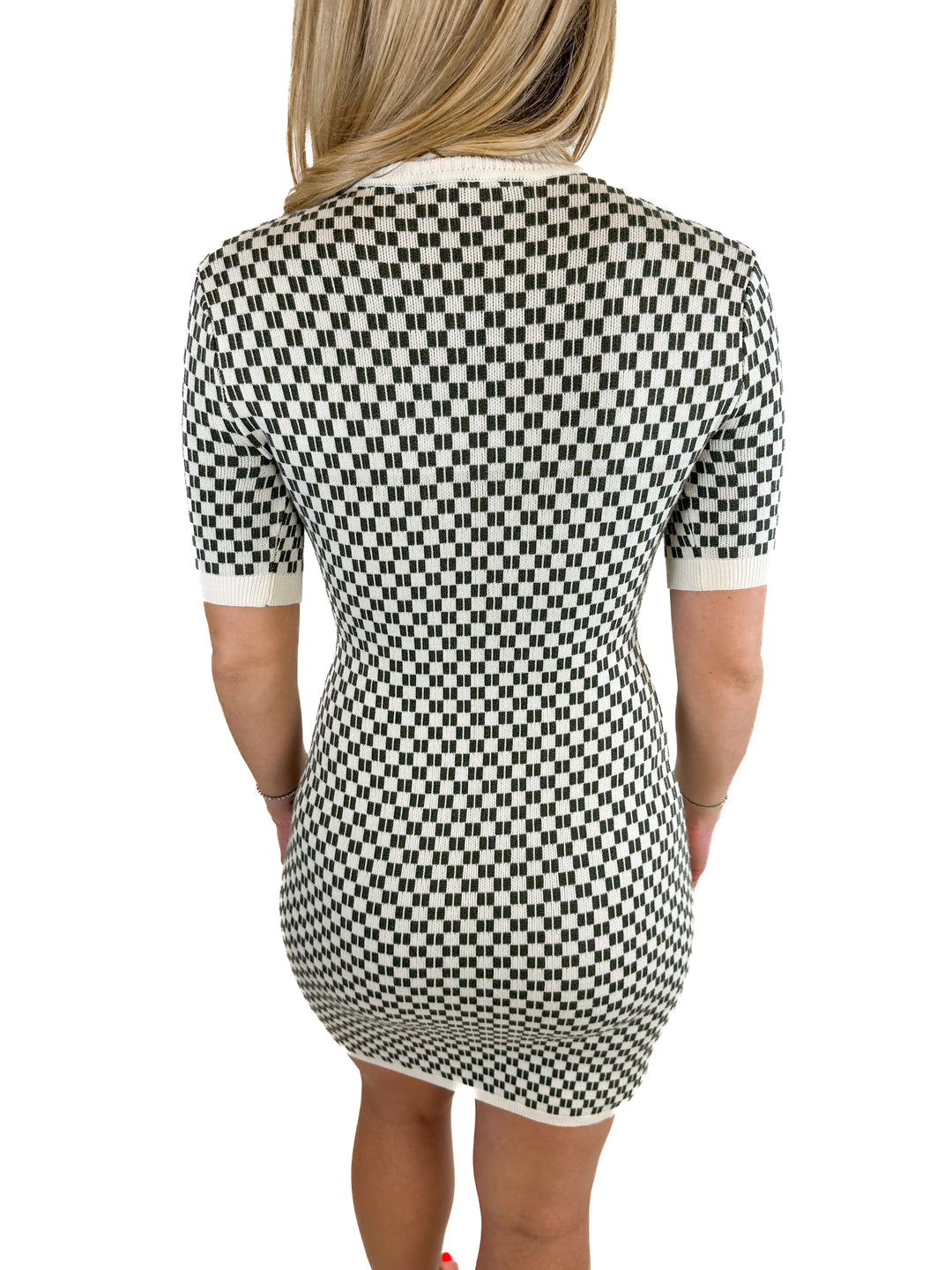 Abercrombie Checked Mini Dress (XS)