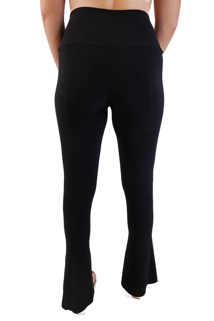Norma Kamali Black Stretch Pants (M; retail $195)