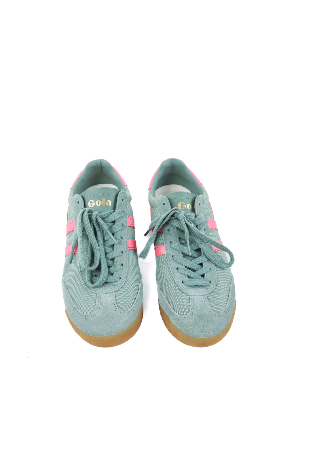 gola blue/pink sneakers (9; retail $100)