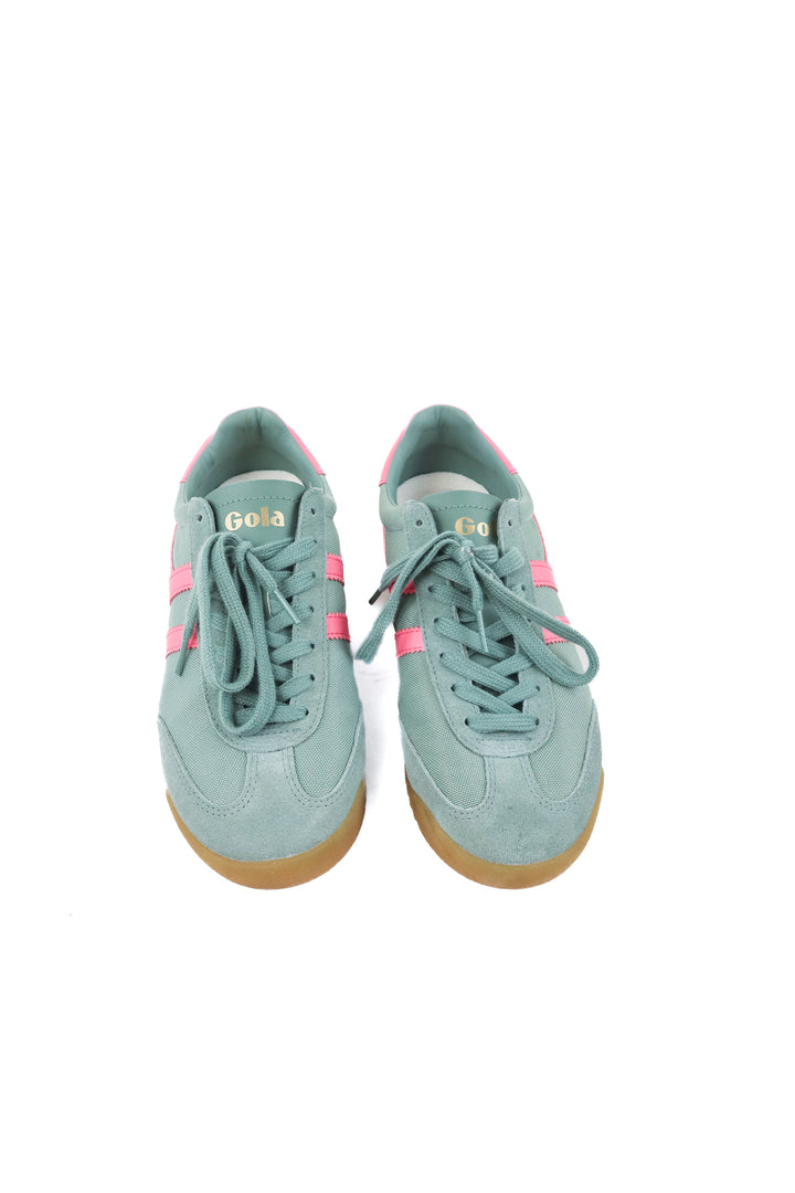 gola blue/pink sneakers (9; retail $100)