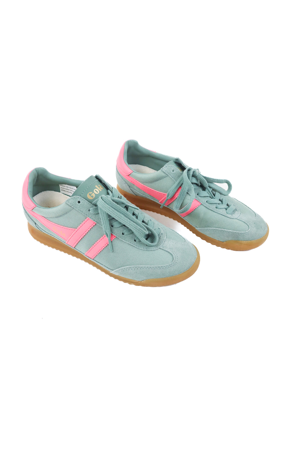gola blue/pink sneakers (9; retail $100)