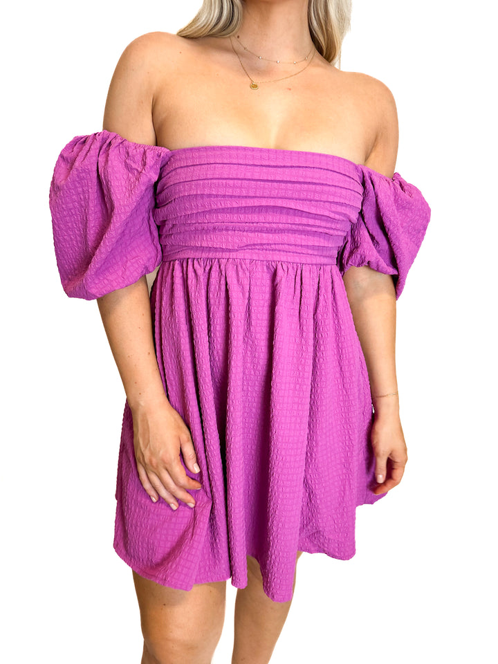 Abercrombie Fuchsia Mini Dress NWT (XS)