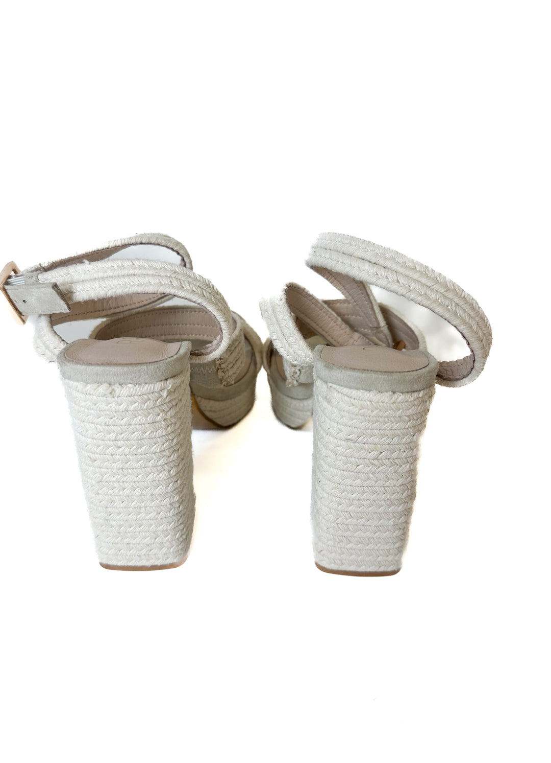 Raye Woven Platform Heels NWOT (7; retail $158)