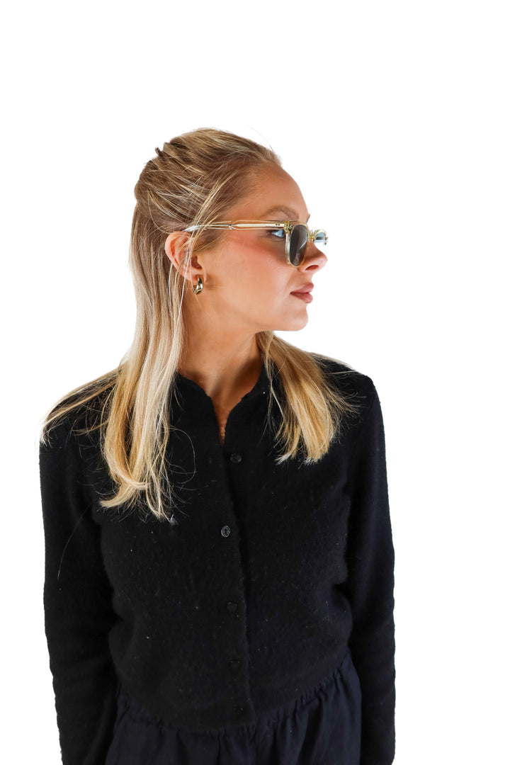 Garrett Leight clear glasses (retail $355)