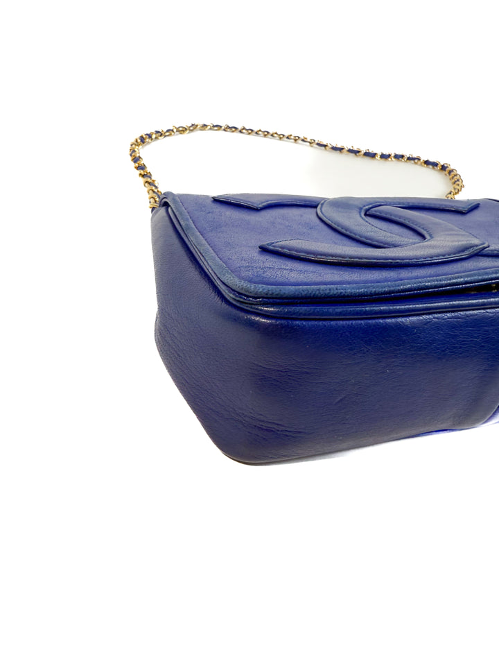 Chanel Lambskin CC Mania Full Flap Bag (vintage)