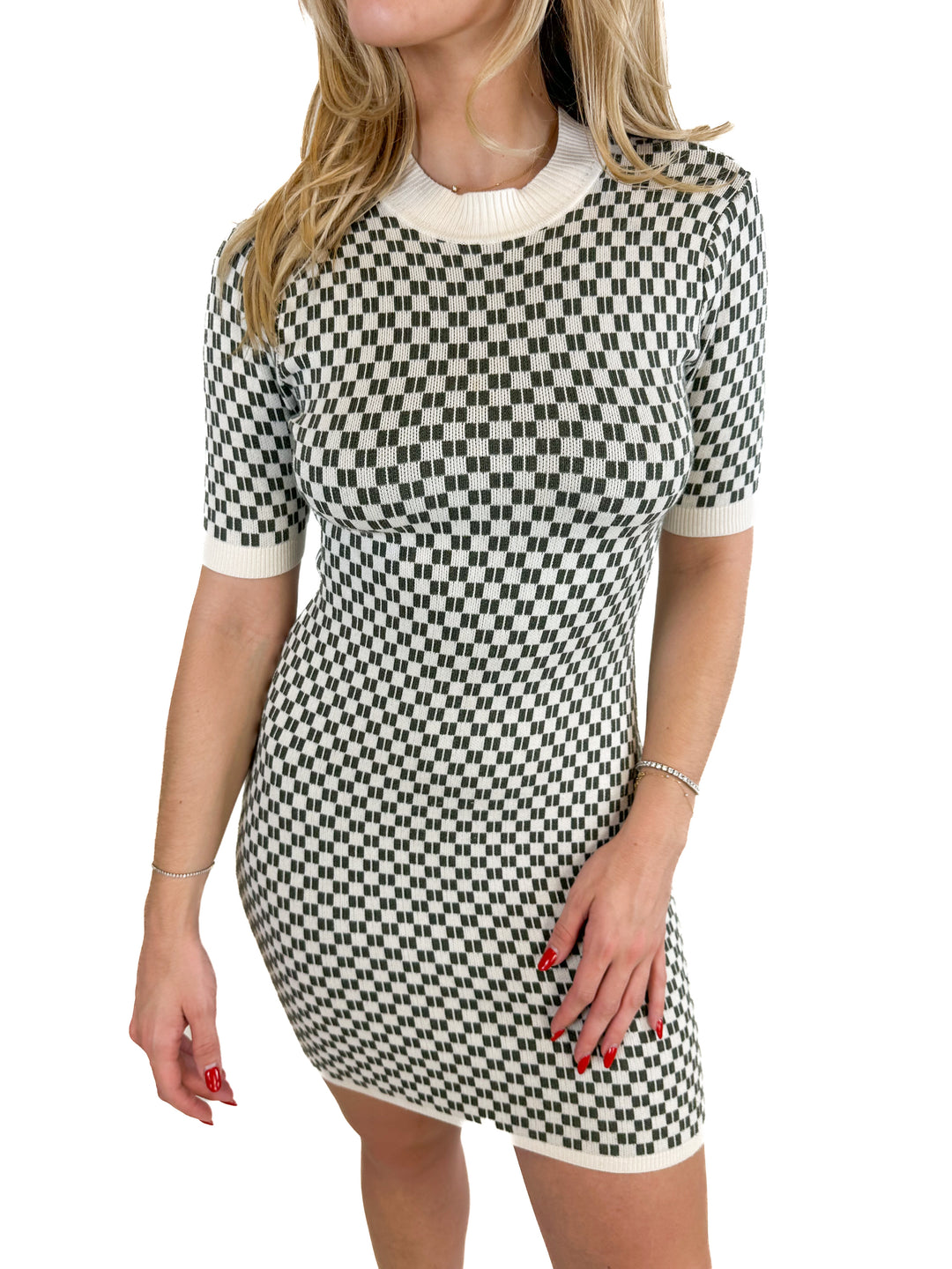 Abercrombie Checked Mini Dress (XS)