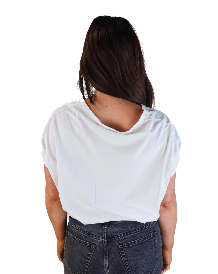 H by Bordeaux white dolman sleeve tee (s; retail $45)