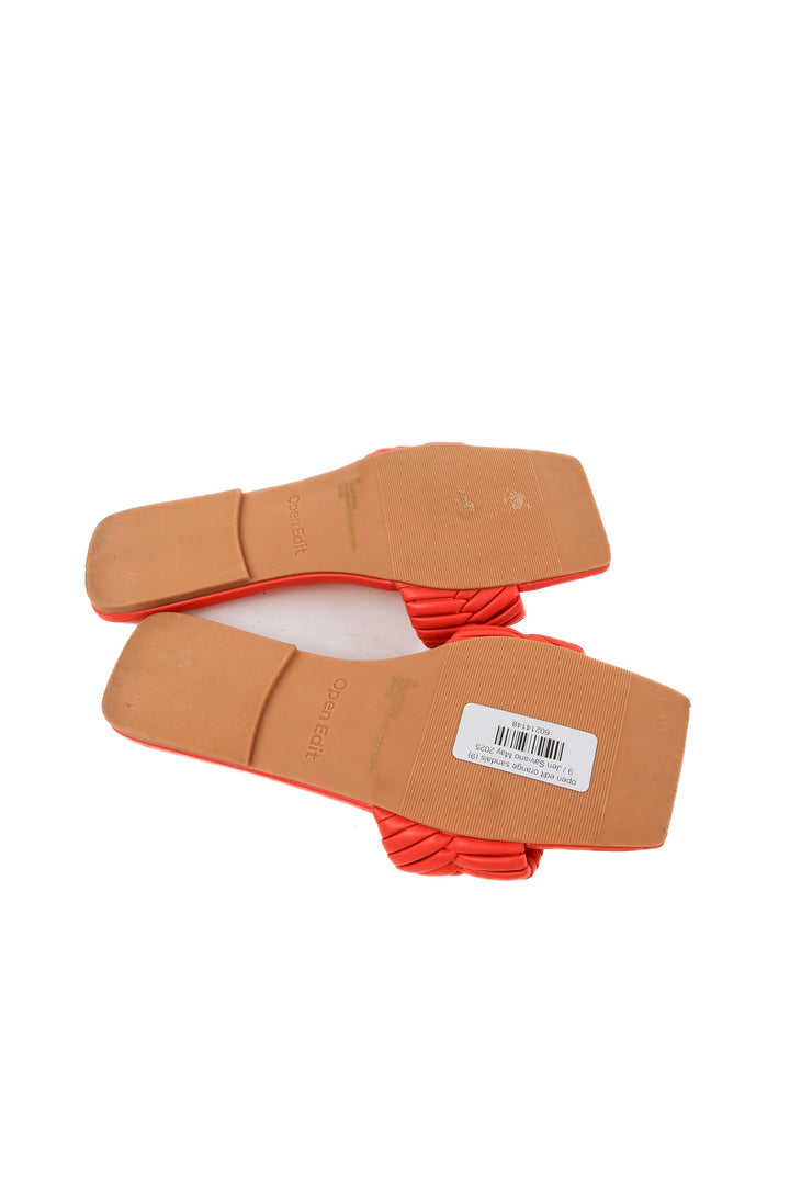 open edit orange sandals (9)