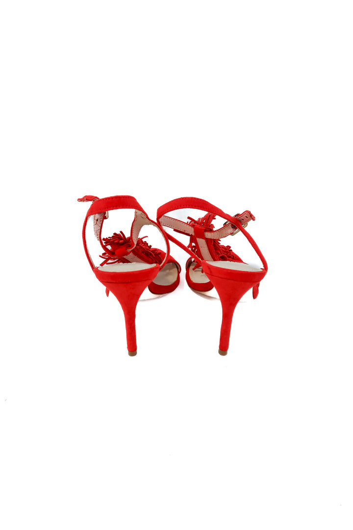 BCBGeneration red textured stilettos (6)