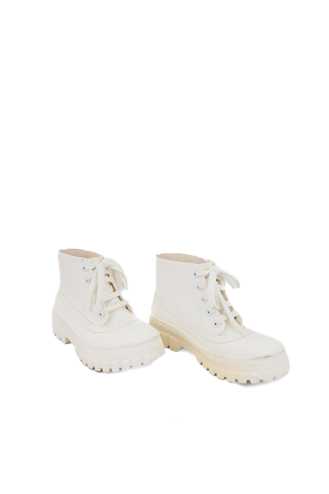 givenchy white rain boots (36 / US 6; retail $495)