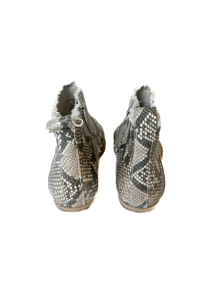 Dolce Vita Snakeskin Print Ankle Boots (7)
