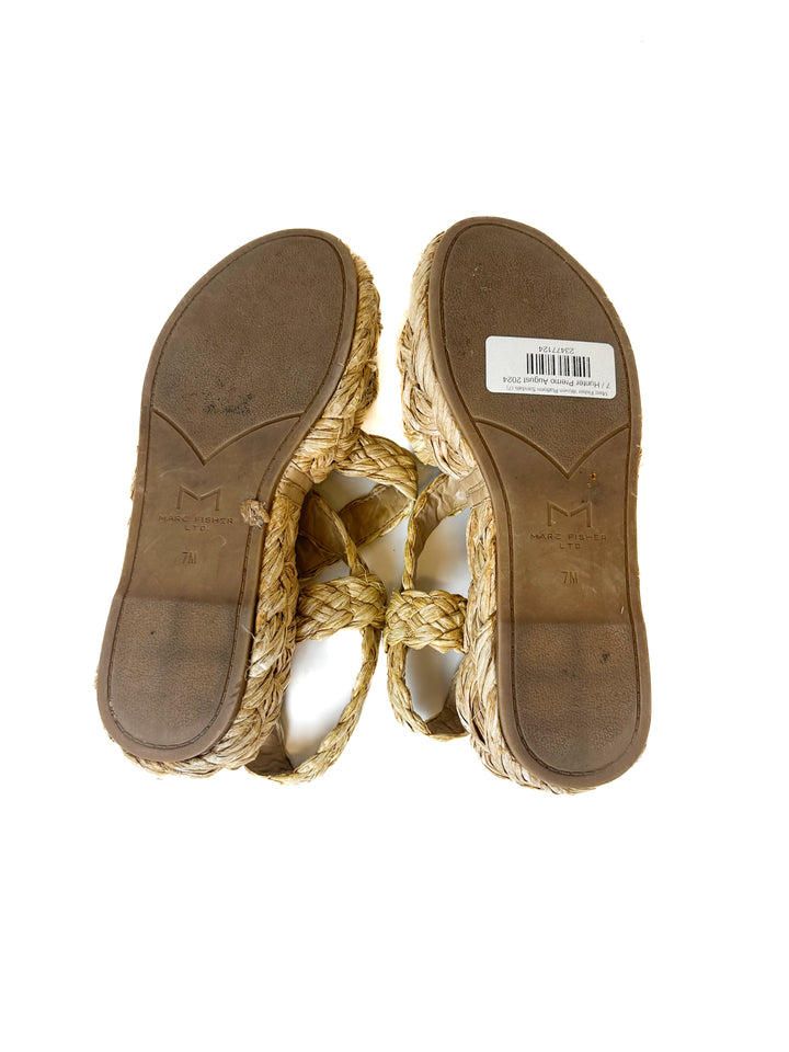 Marc Fisher Woven Platform Sandals (7)