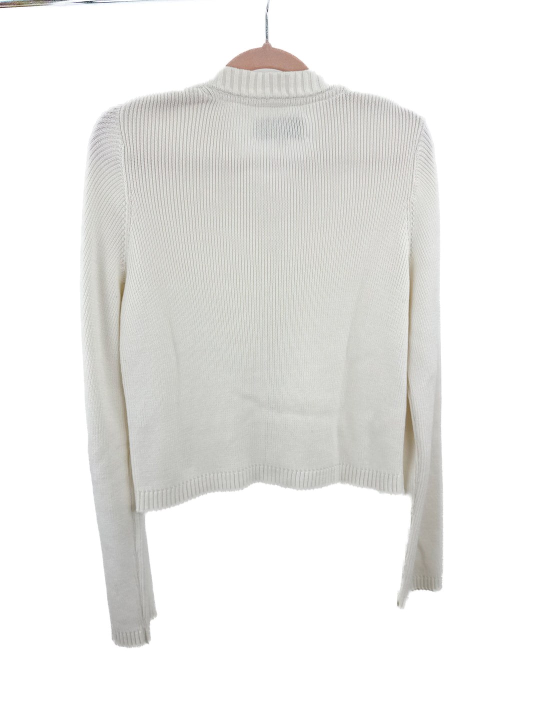 La Ligne Cotton Romeo Cardigan in Cream NWOT (M; retail $225)