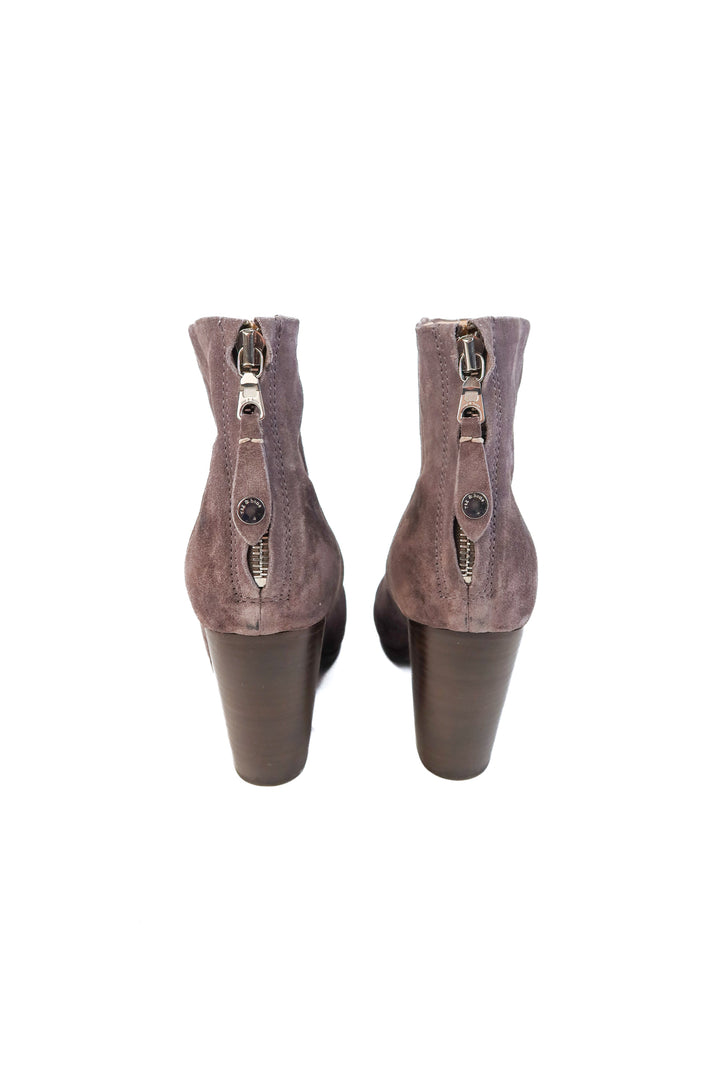 Rag & bone grey suede booties (38.5;retail $498)