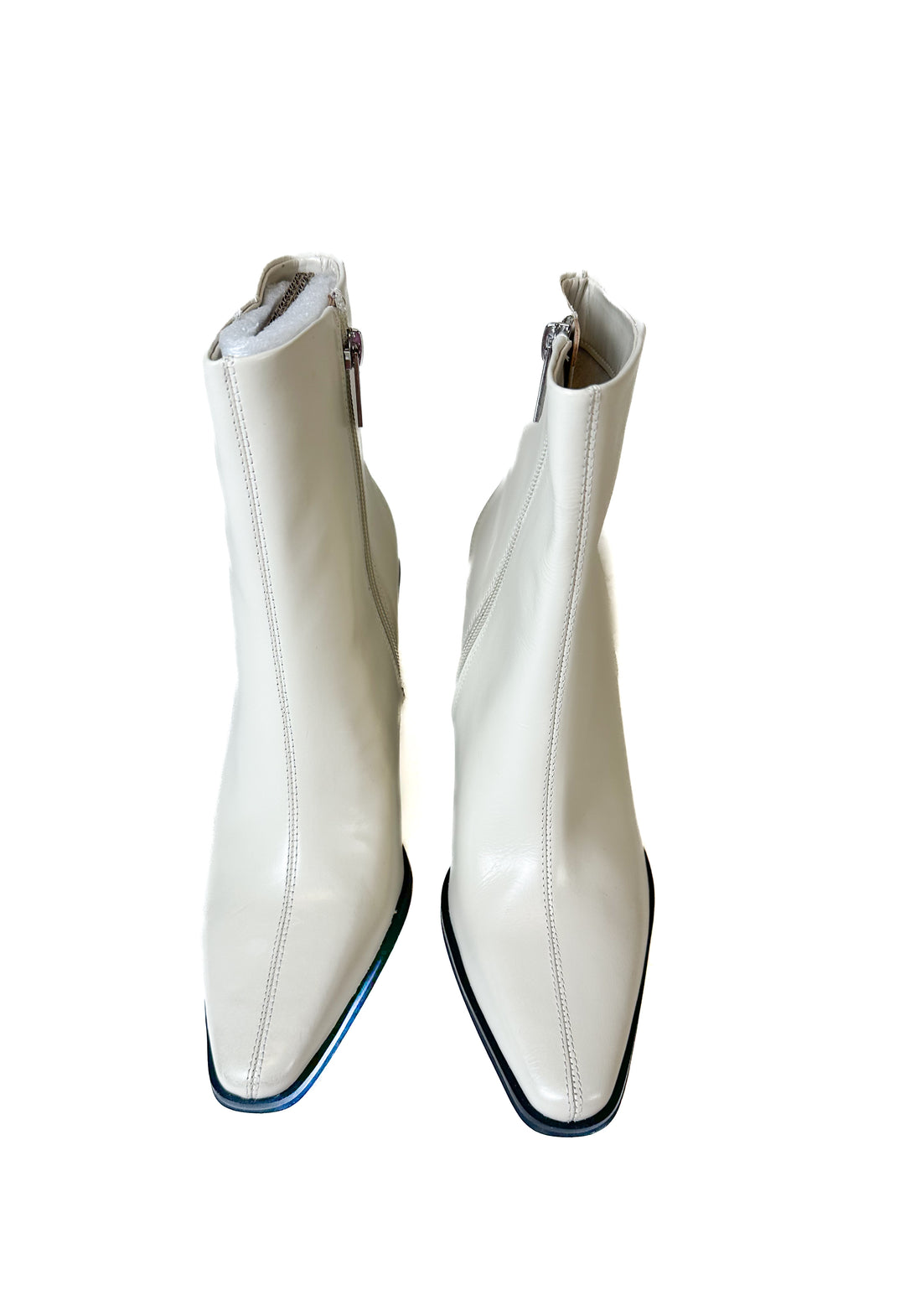 Vince Camuto Cream Ankle Boots NWOT (7-7.5; retail $99)
