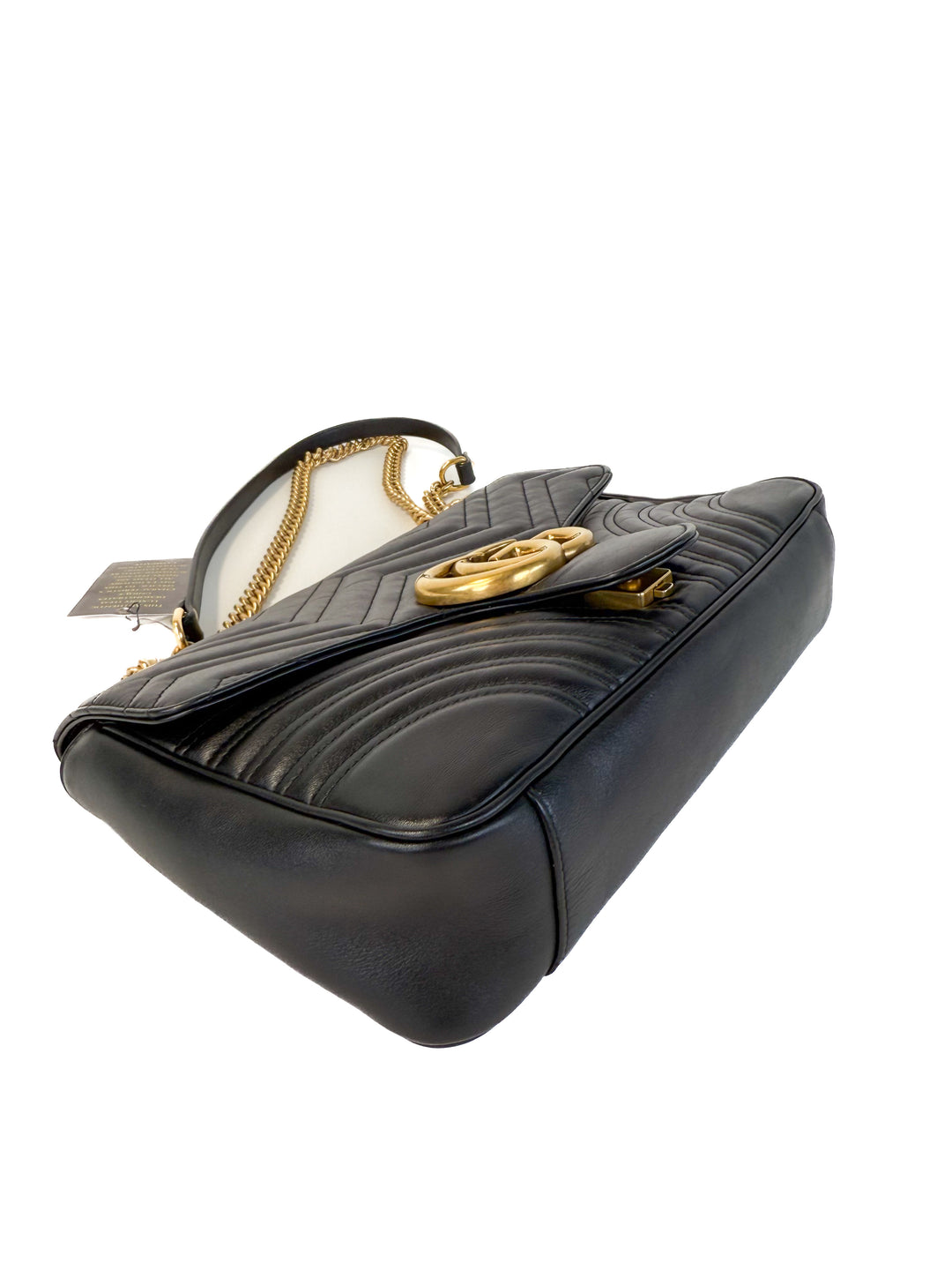 Gucci Marmont Medium GG in Black (retail $2,850)