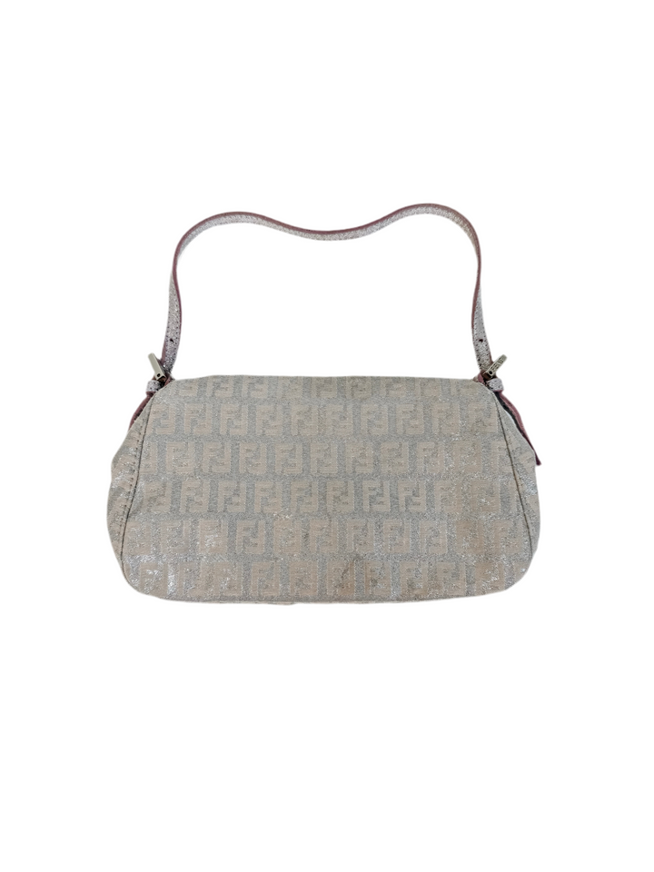 Fendi Pink Shimmer Baguette