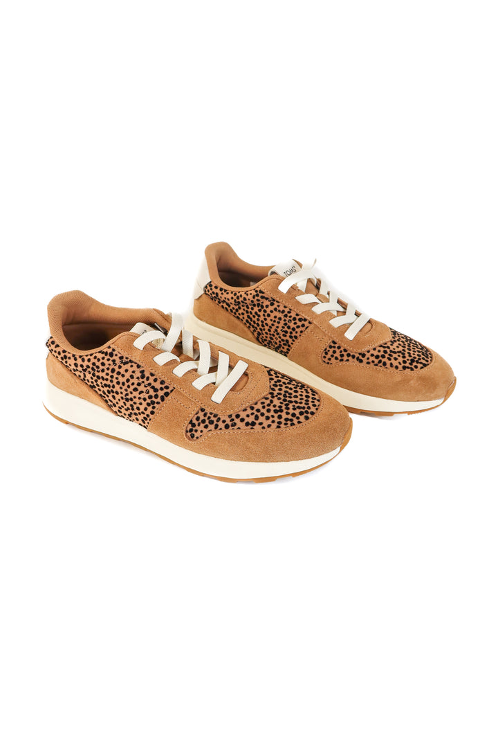 toms leapord sneakers NWOT (8.5; retail $63)
