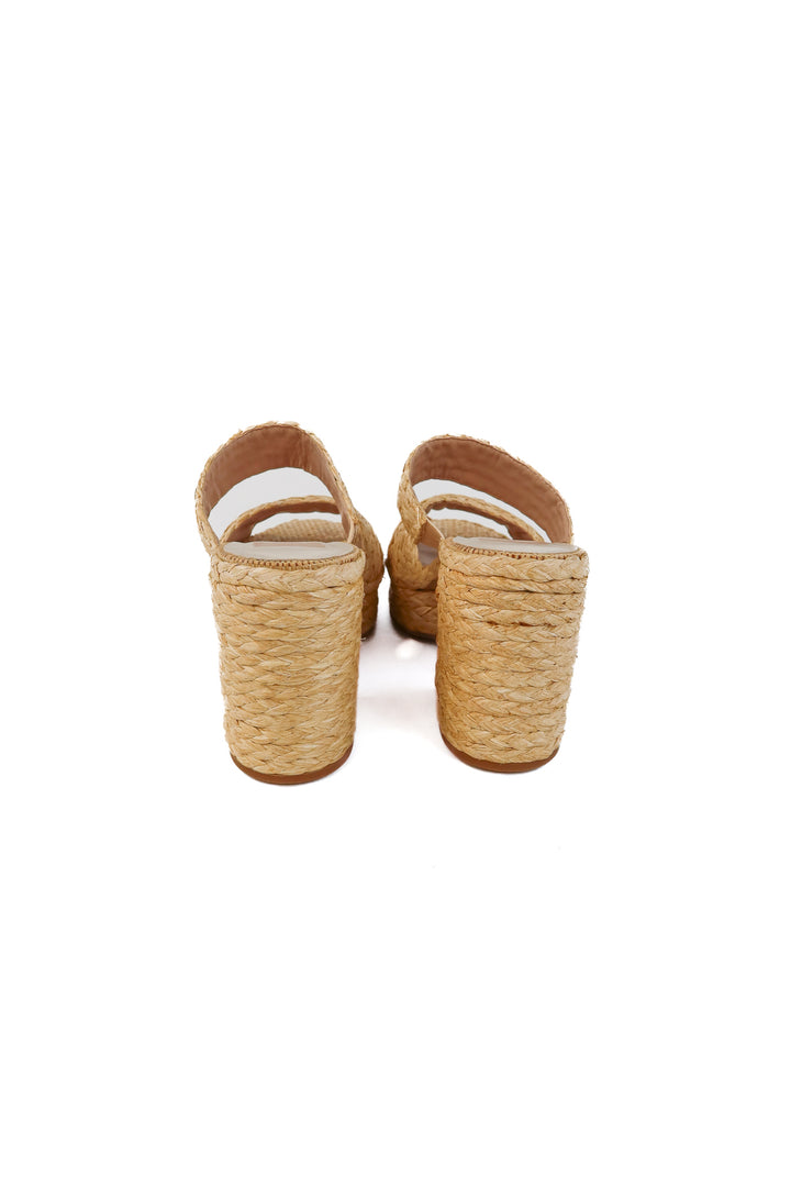 Dolce vita rattan platform sandals NWOT (7; retail $130)