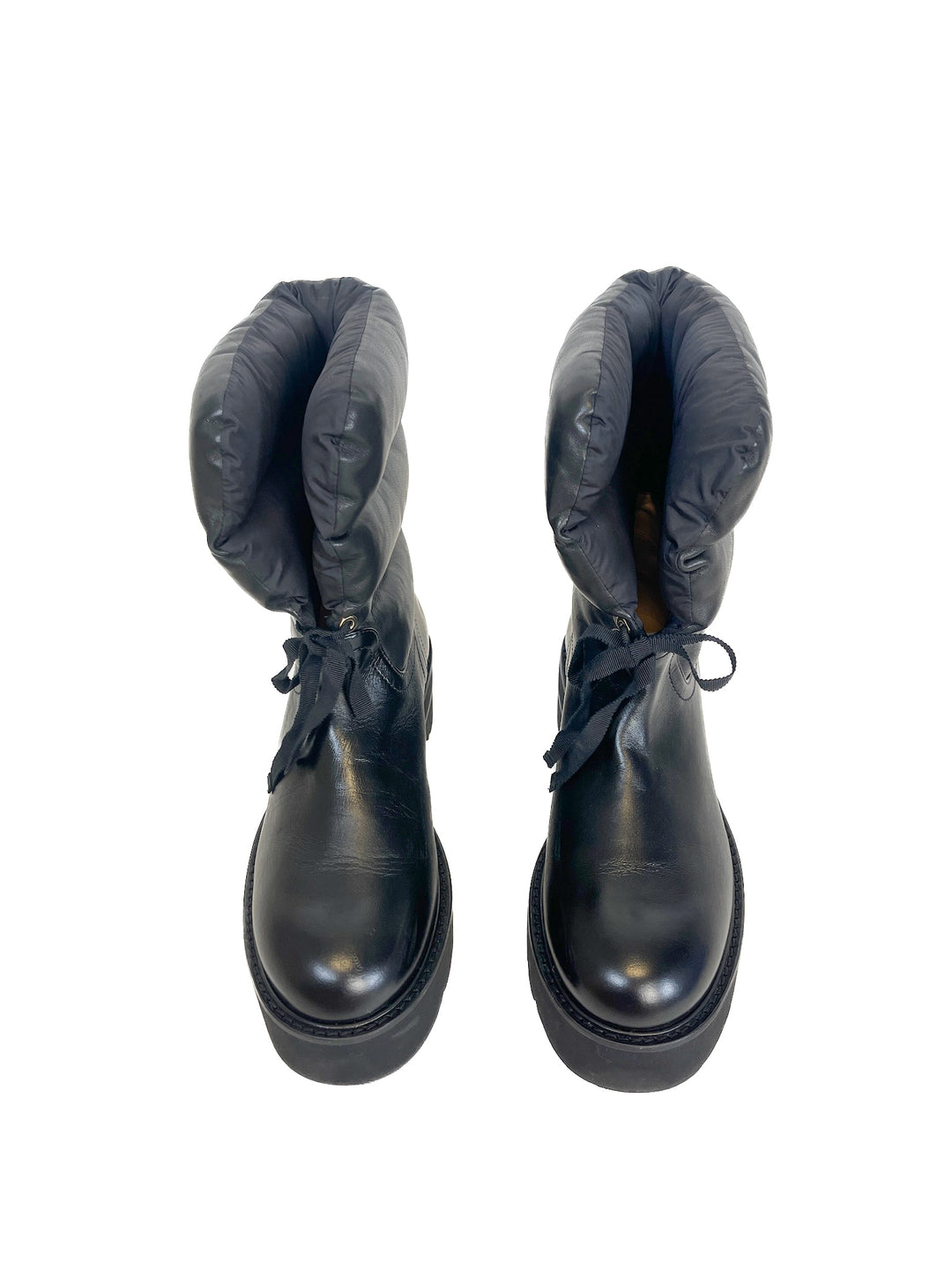 Stuart Weitzman Black UltraLift snow Booties (9)
