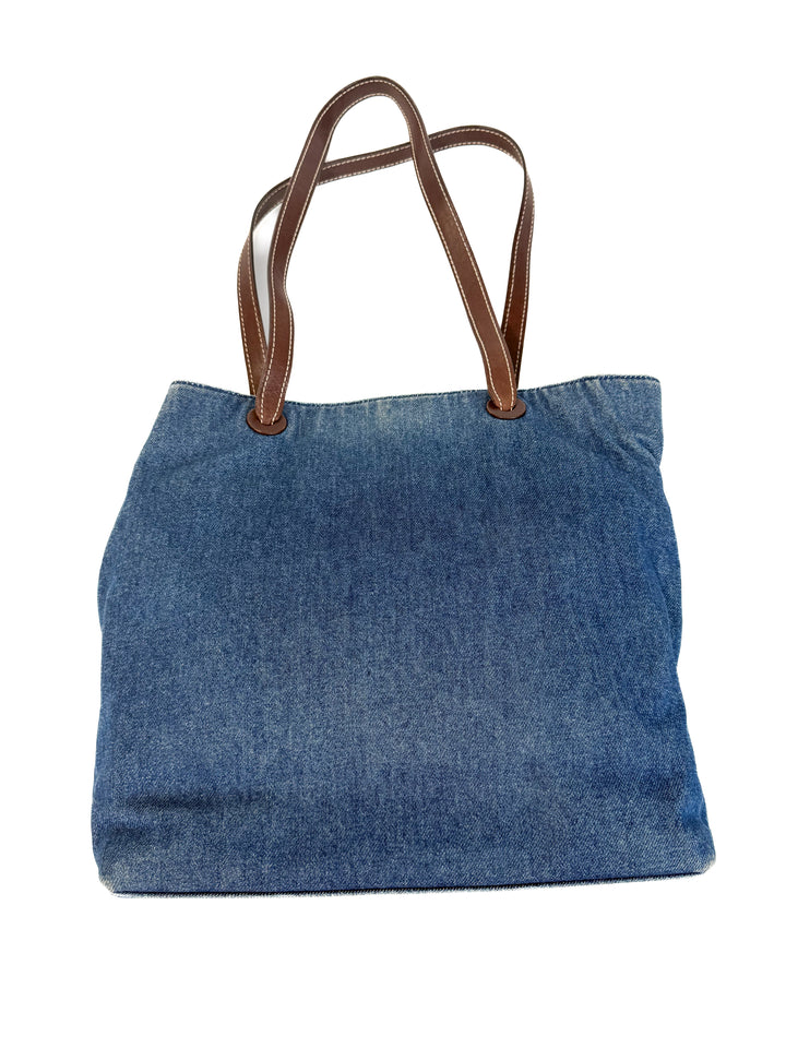 SOLD Chanel Denim Tote Bag