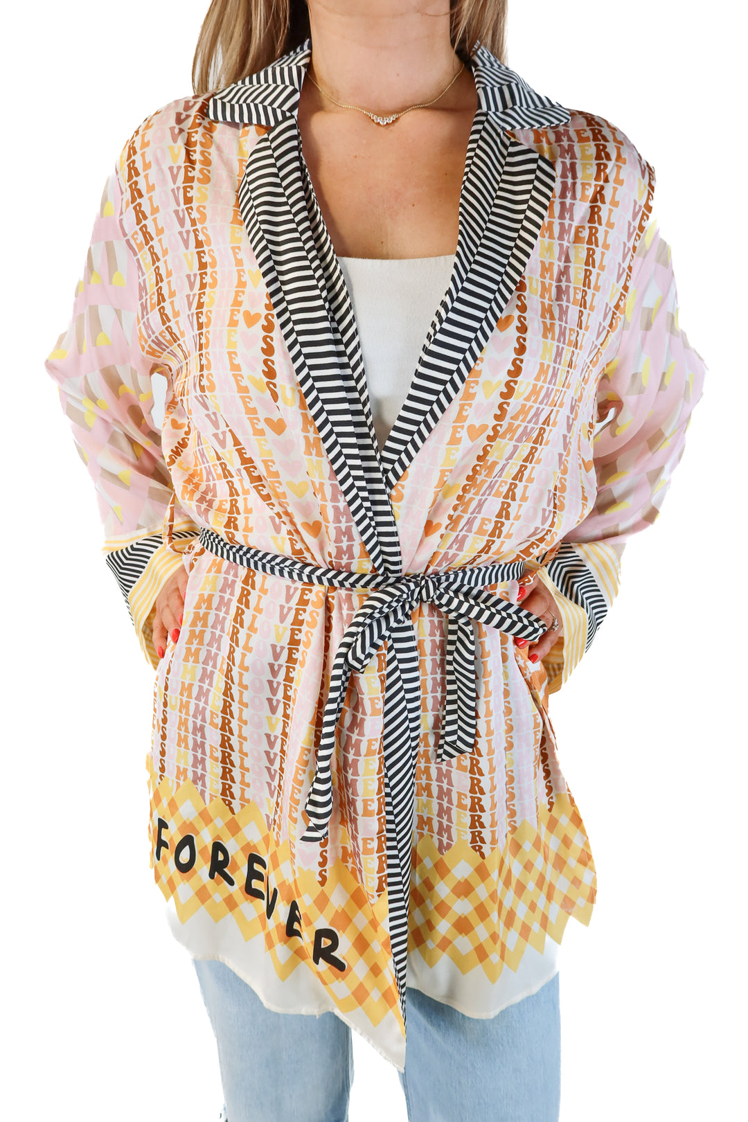 Me369 Silky Vacation Robe (M; retail $300)