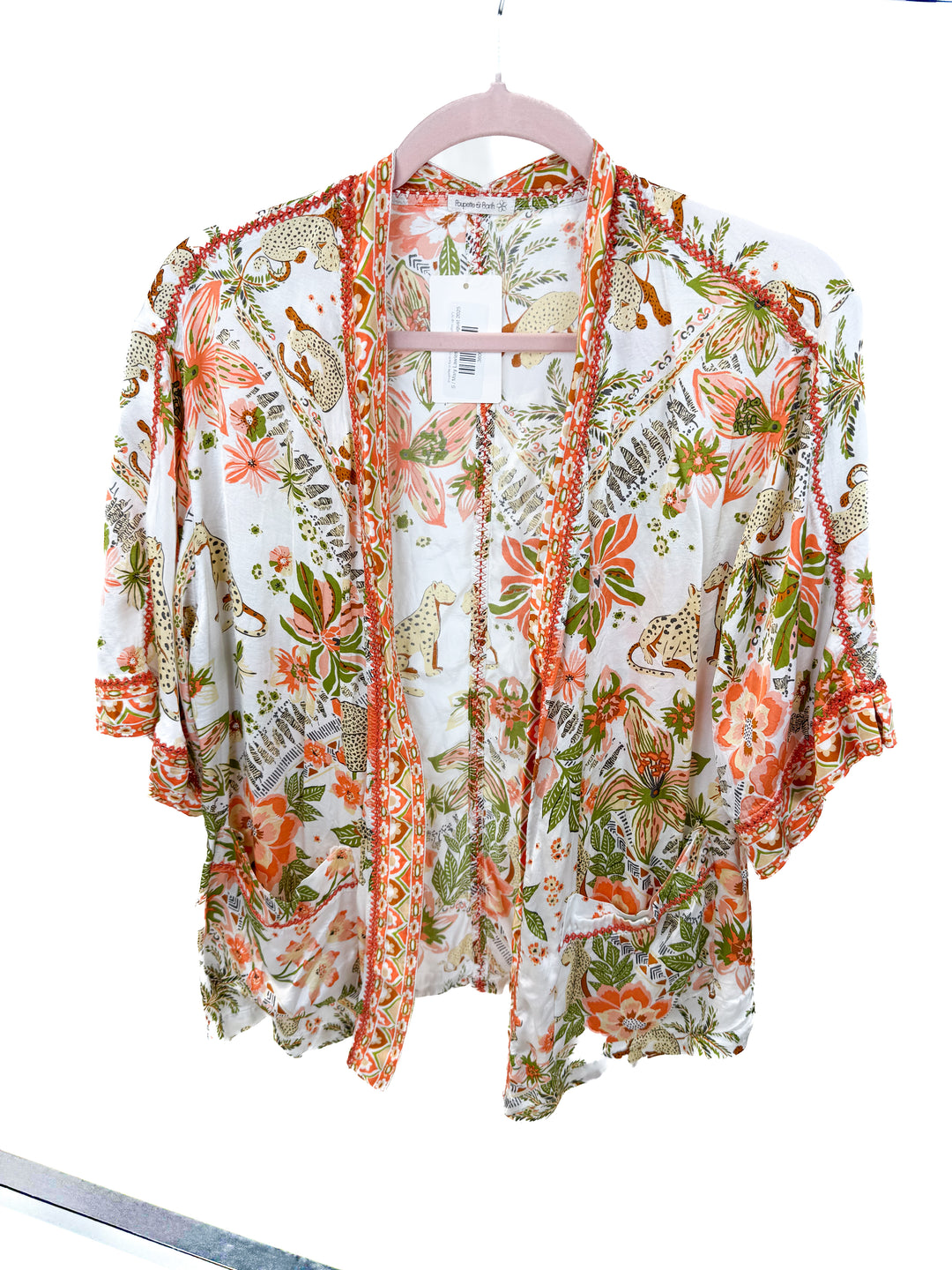 poupette st barth tropical satin open top (retail $180; s*)