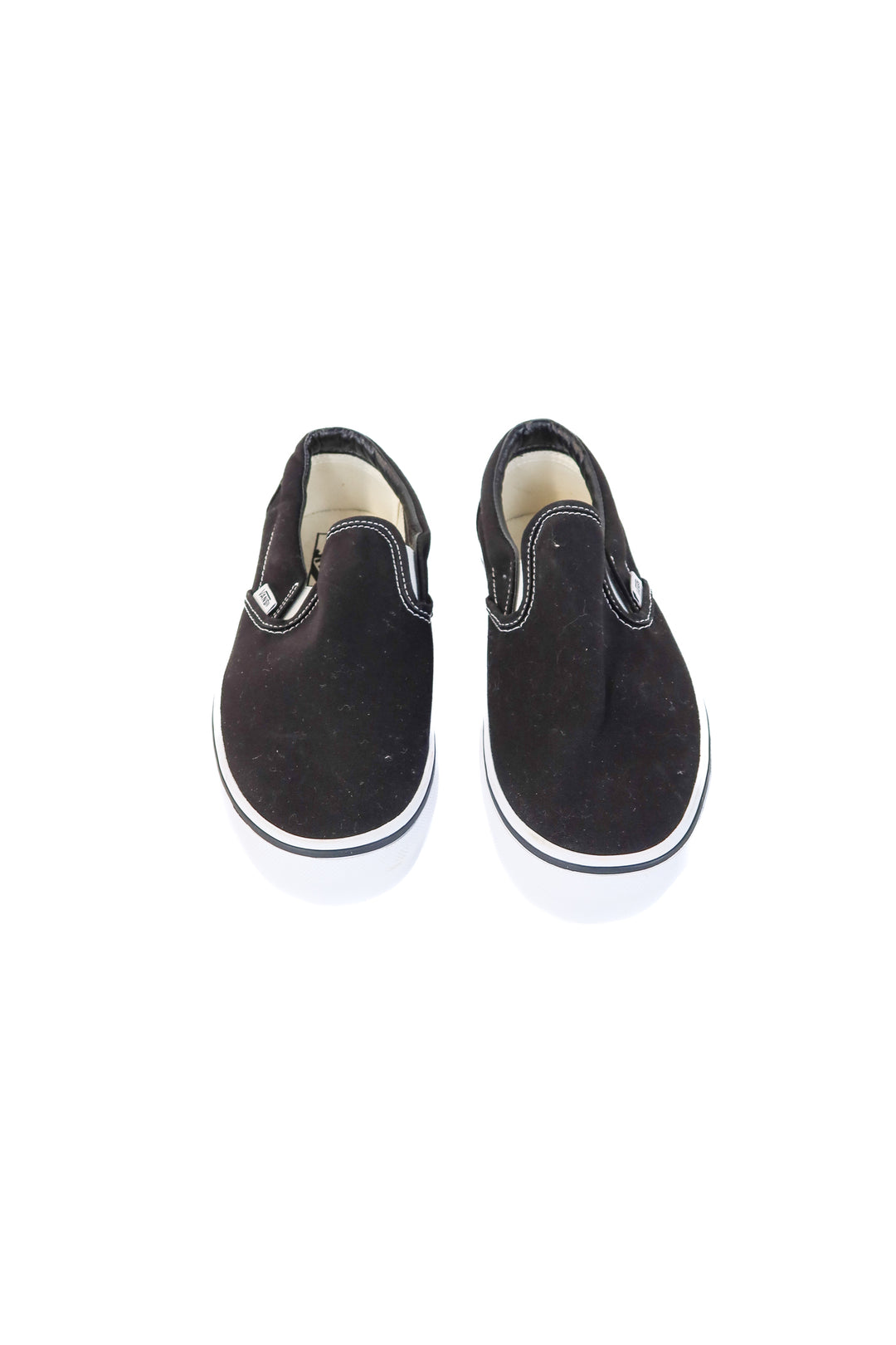 vans black slip ons NWOT (8; retail $60)
