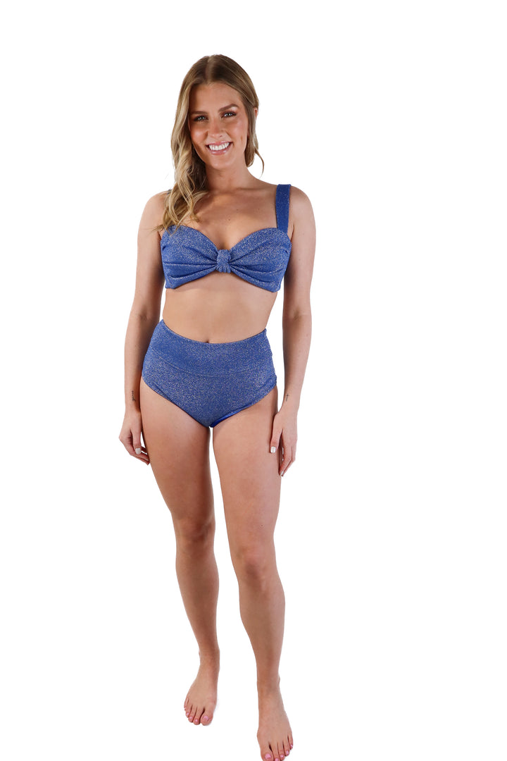 Montce Blue Sparkly Bikini (M)