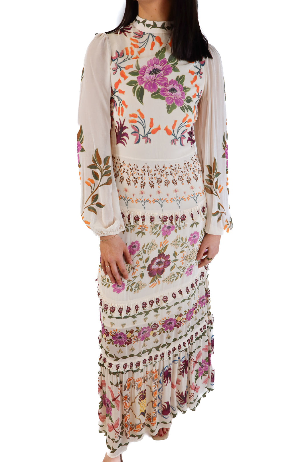 Farm Rio Floral Maxi Dress (XS; retail $298)