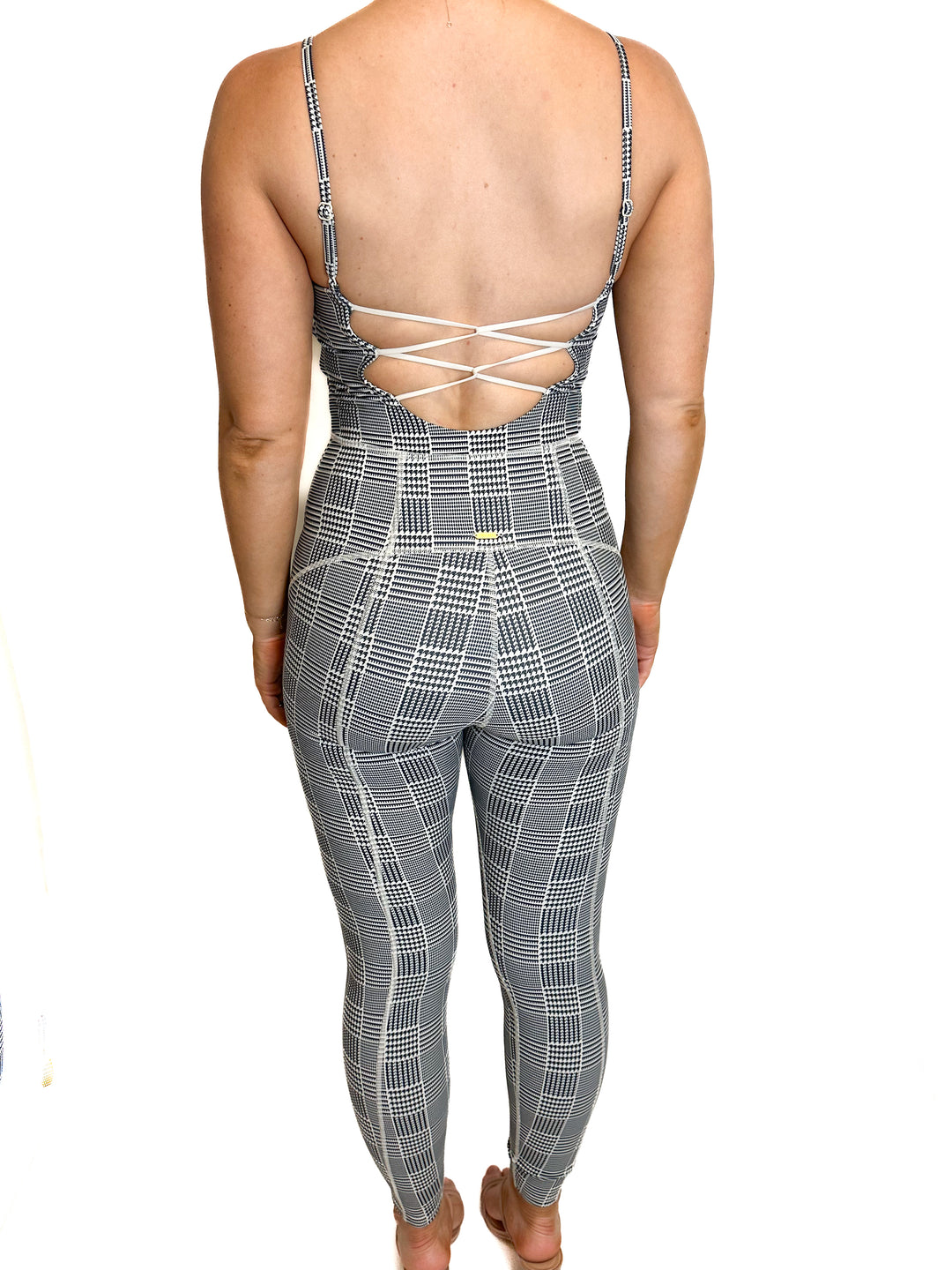 L*SPACE Herringbone Bodysuit NWT (S)